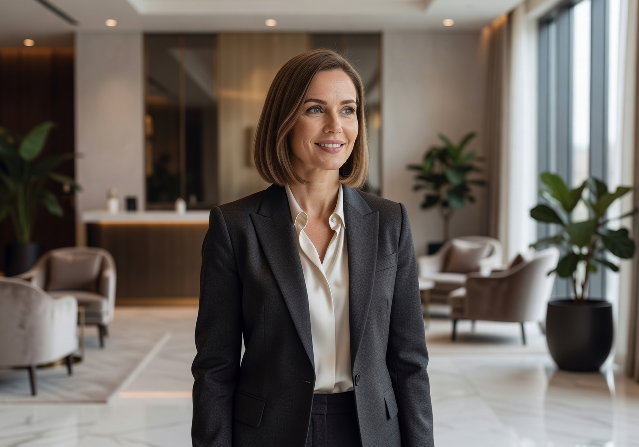 Portrait of Elīna Kalniņa, Director of Guest Experience